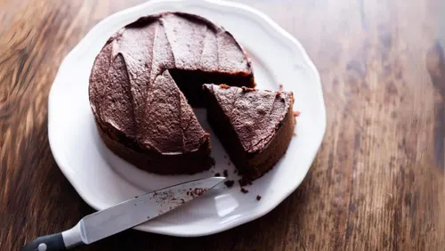 pastel de chocolate